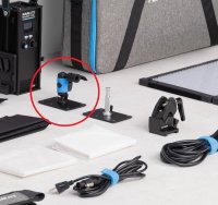 Mount plate holder w/ articulated arm ®Nanlux